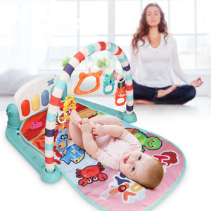 Discover the Joy of Music and Movement with the Baby Piano Fitness Rack Pedal Toy