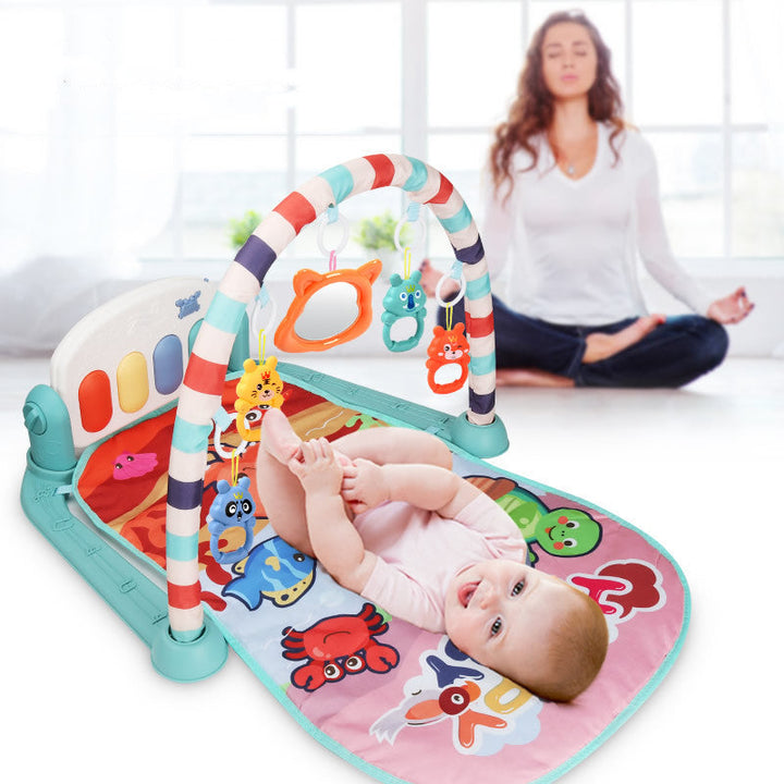 Discover the Joy of Music and Movement with the Baby Piano Fitness Rack Pedal Toy