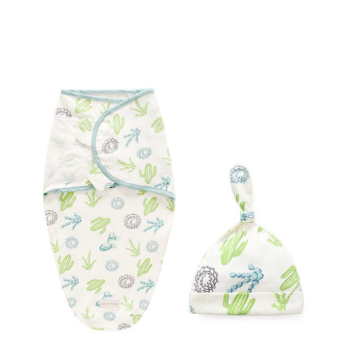 Discover the Comfort of Our Baby Swaddle Sleeping Bag Cotton Quilt Wrap