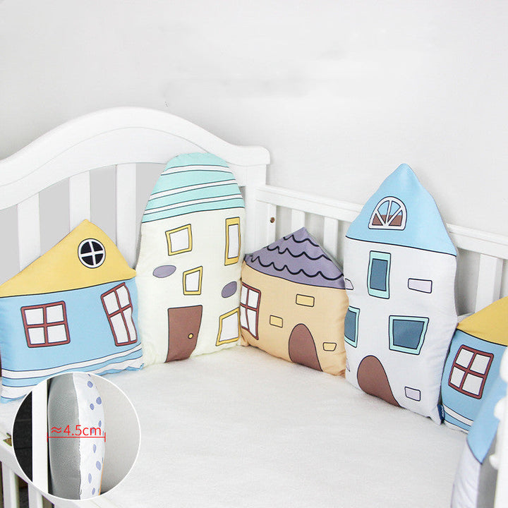 Transform Your Baby's Space with Our Nordic Style Crib Surround
