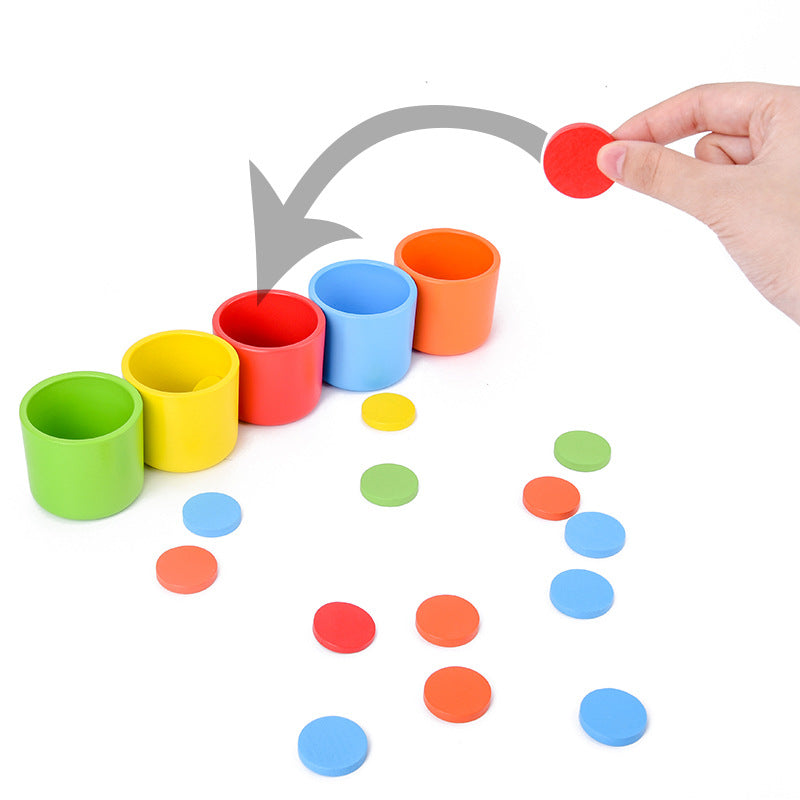 Baby Color Sorting Educational Cup Toy