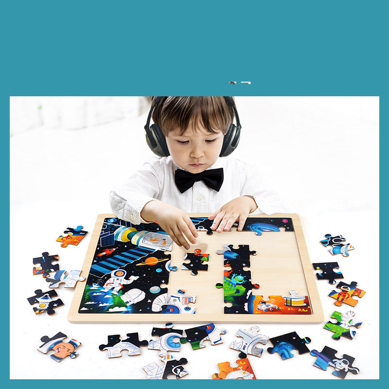 Early Childhood Education Big Baby Intellectual Educational
