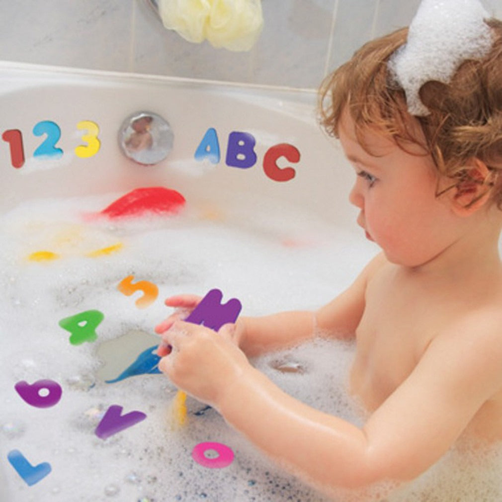 Baby Toy With Colorful Letters and Numbers