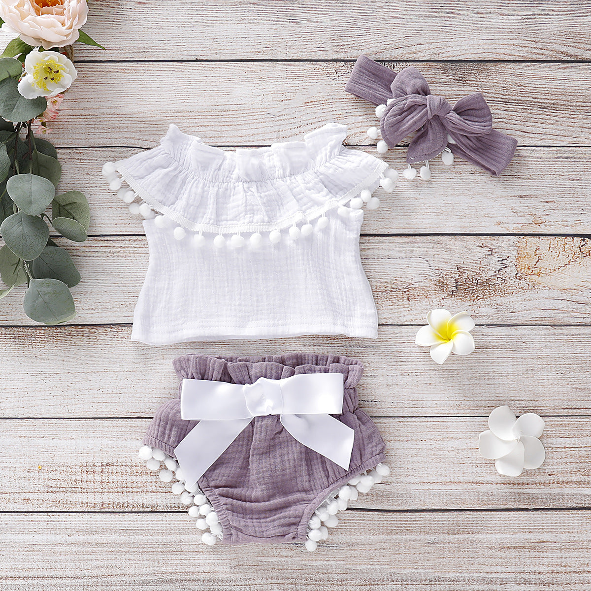 Baby Clothing And Pants Set