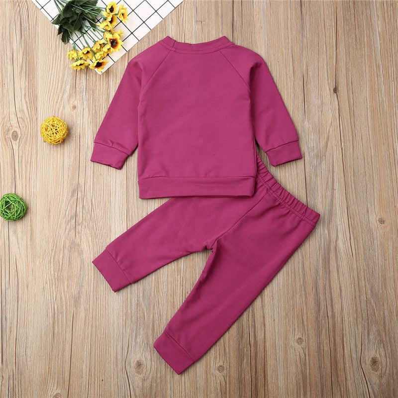 Baby Unisex Spring Autumn Clothing Set