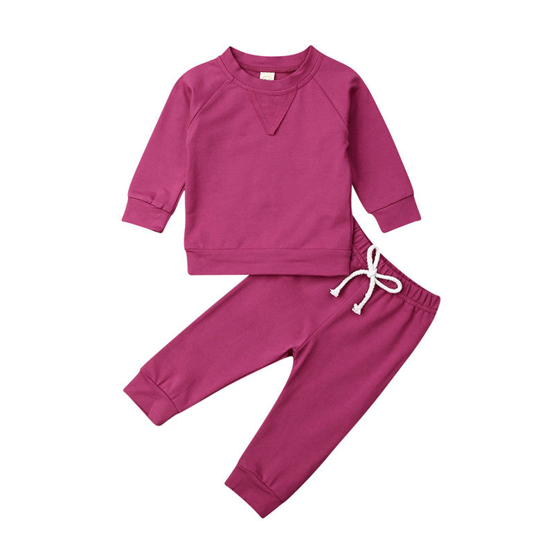 Baby Unisex Spring Autumn Clothing Set