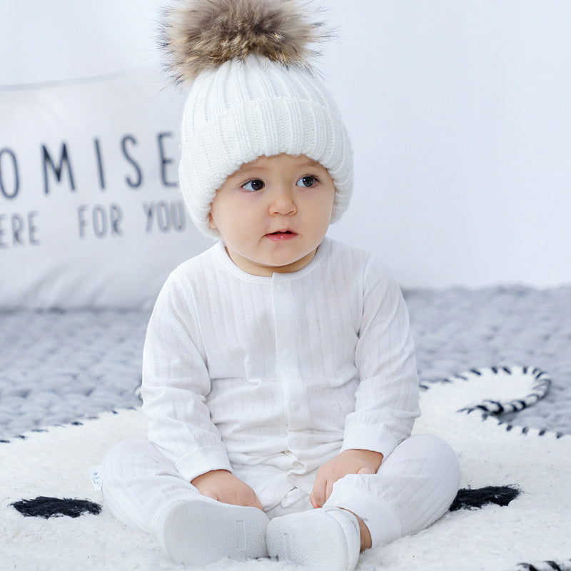 Baby Cotton Onesie Spring Autumn Pajama Set
