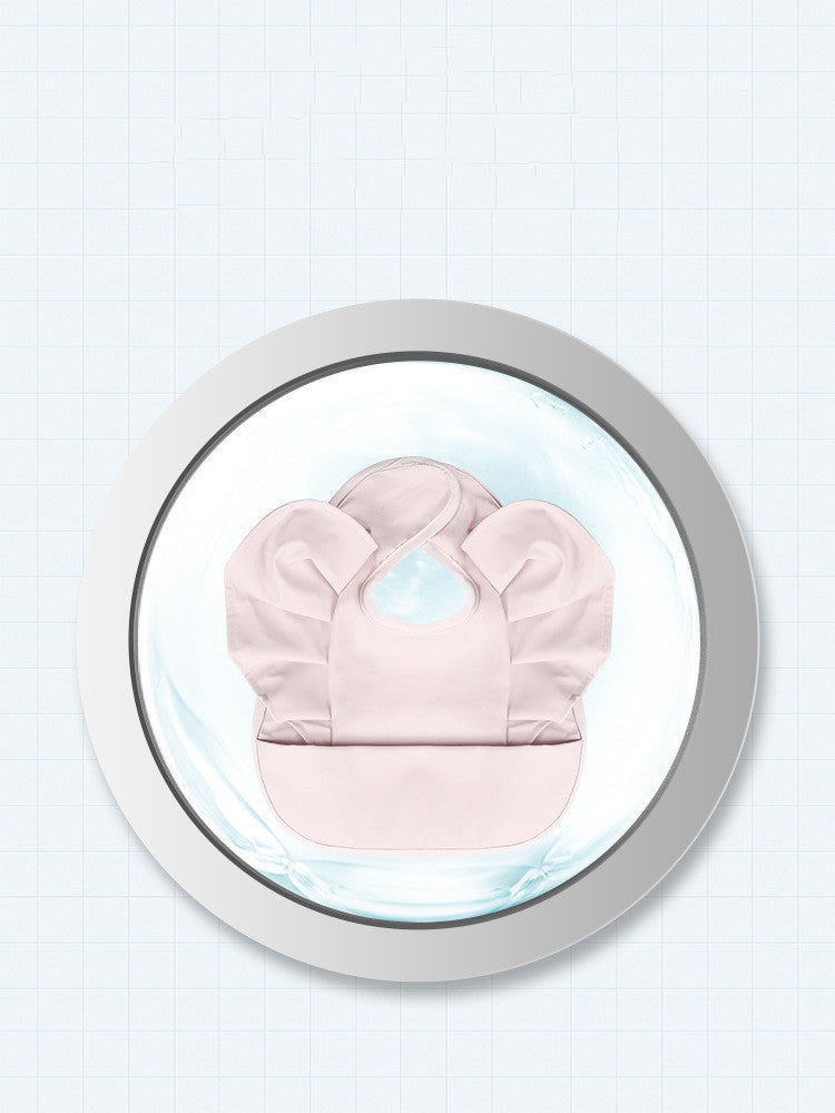 Baby Waterproof Rice Pocket Feeding Bib