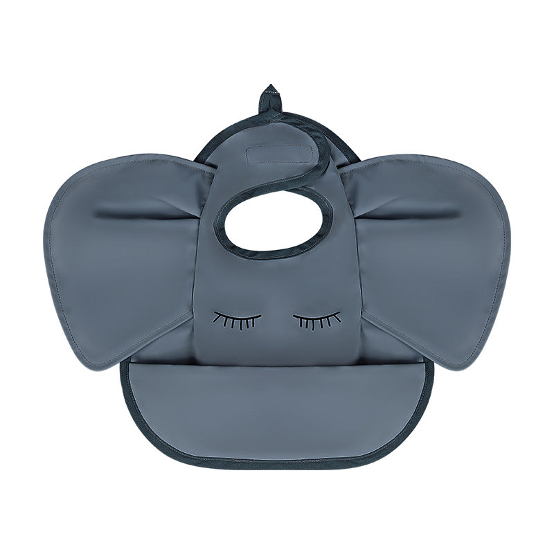 Baby Waterproof Rice Pocket Feeding Bib