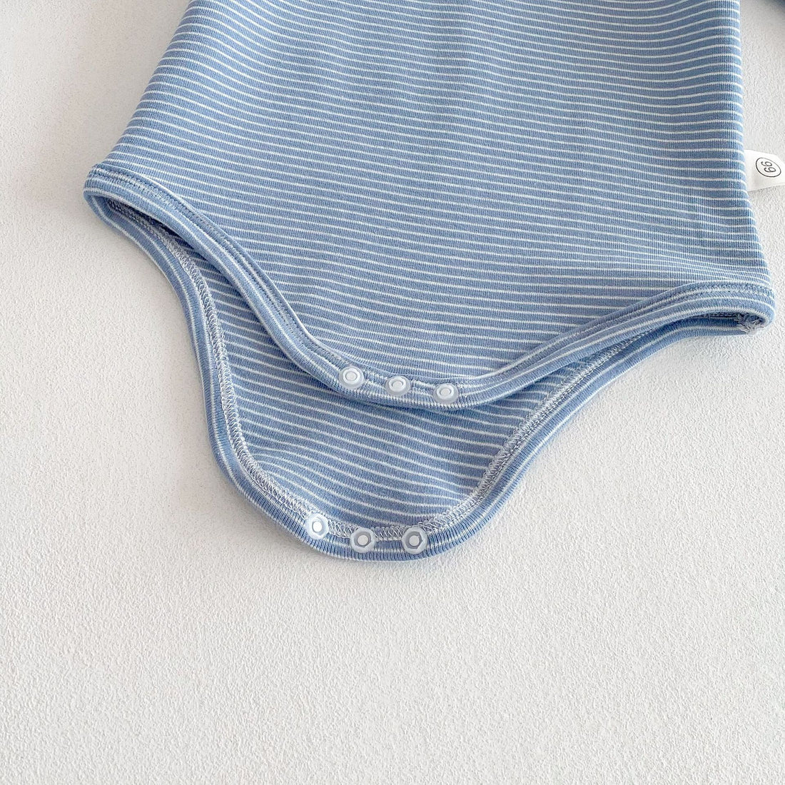 Striped Triangle Baby Long Sleeve Romper (Unisex Jumpsuit)