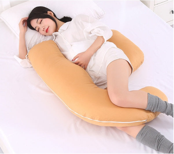 Multi-Functional U-Shaped Maternity Pillow Waist And Side Sleeping Support