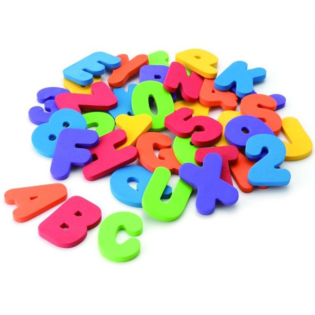 Baby Toy With Colorful Letters and Numbers