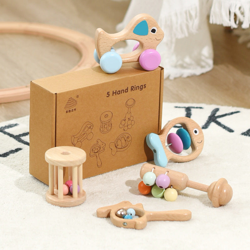 Newborn Beech Wood Educational Toy