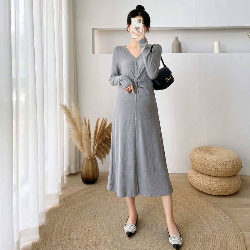 Western Fashion Maternity Plus Size Dress