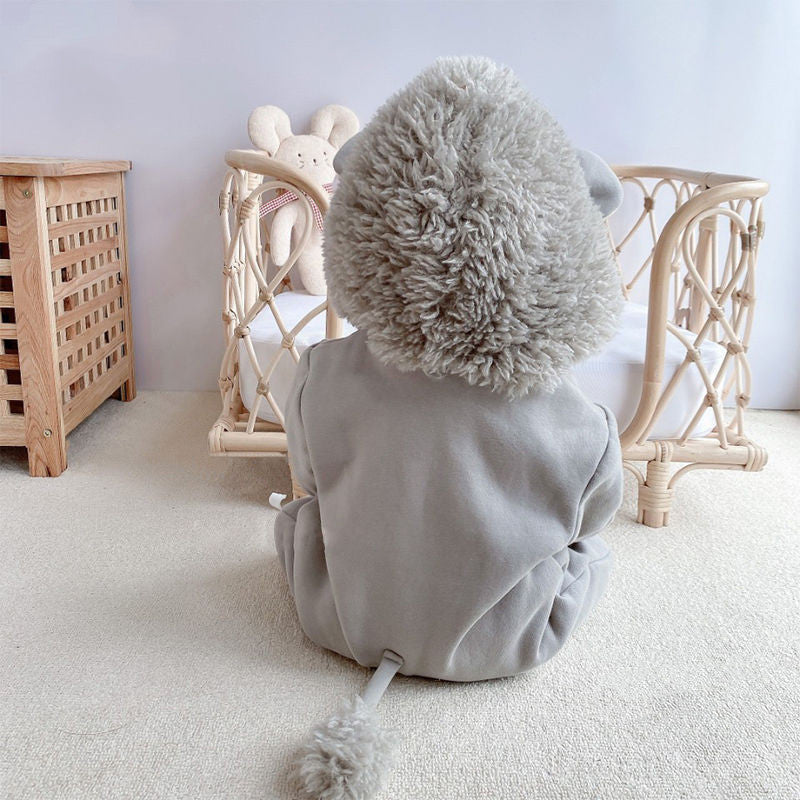 Newborn Baby Boy Autumn Jumpsuit Outfit