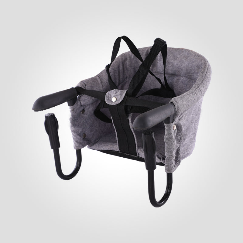 Portable Baby High Chair With Safety Belt And Seat Cover