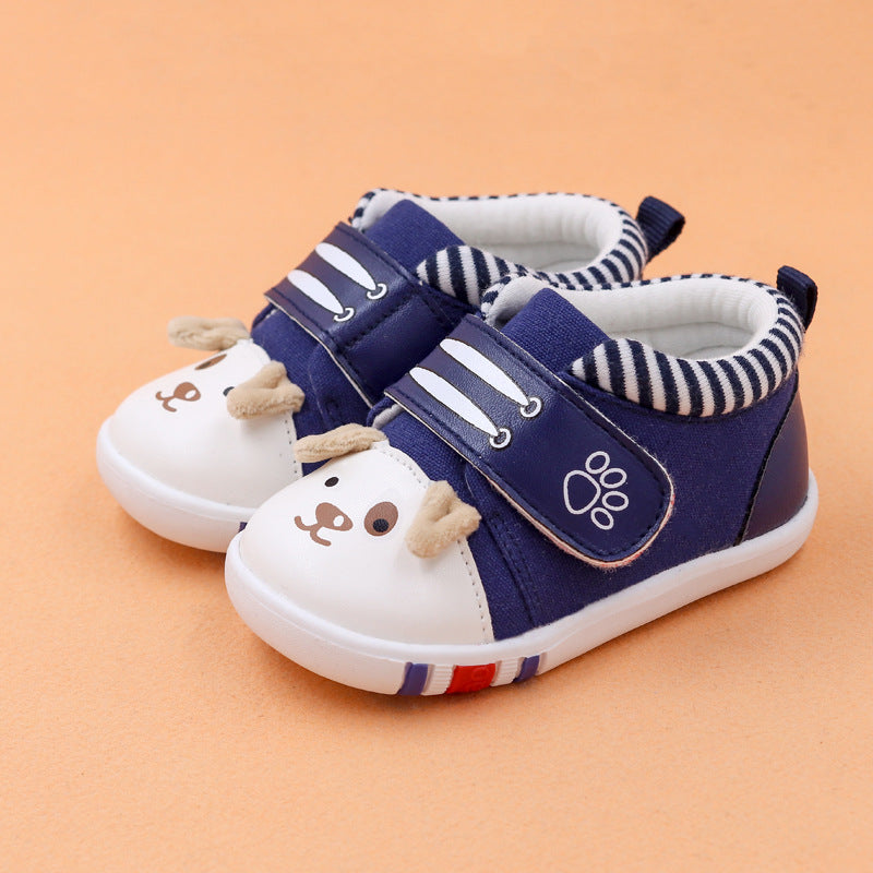 Baby Cartoon Non-Slip Toe Cap Shoes