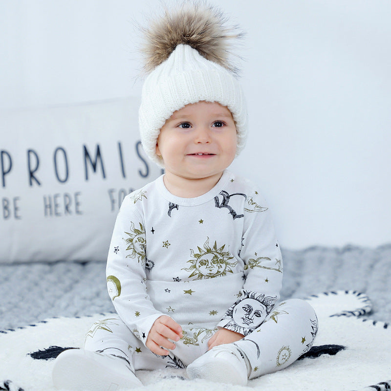 Baby Hoodie Crawling Suit