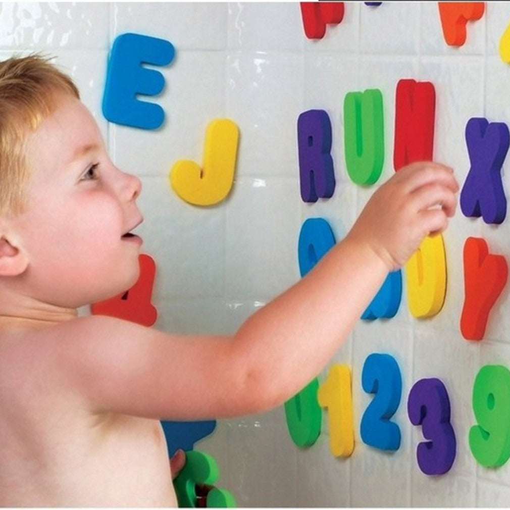 Baby Toy With Colorful Letters and Numbers