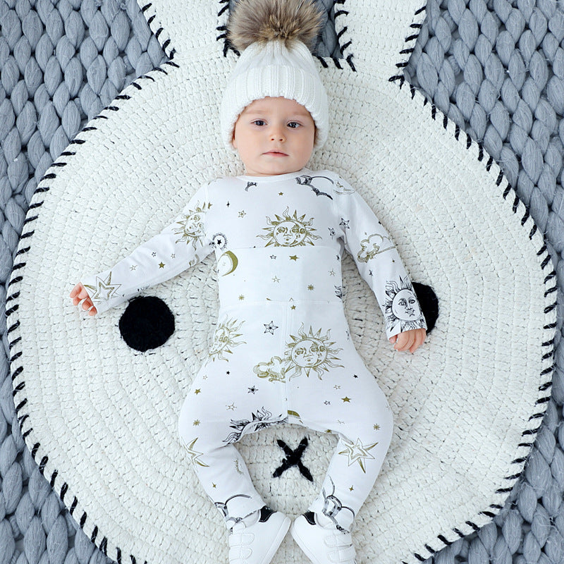 Baby Hoodie Crawling Suit