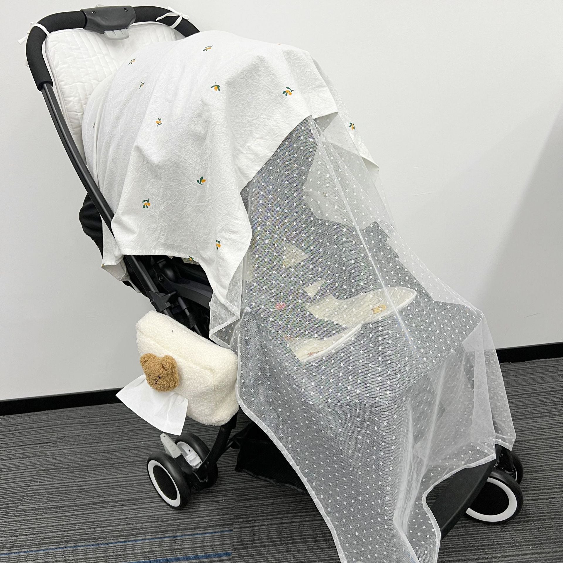 Full-Cover Baby Stroller Summer Mosquito Net
