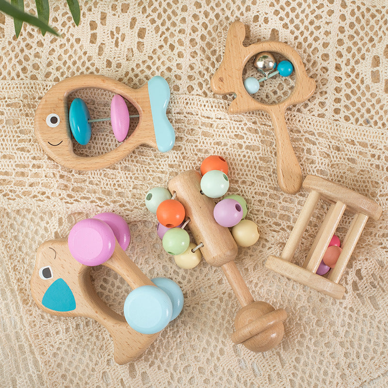 Newborn Beech Wood Educational Toy