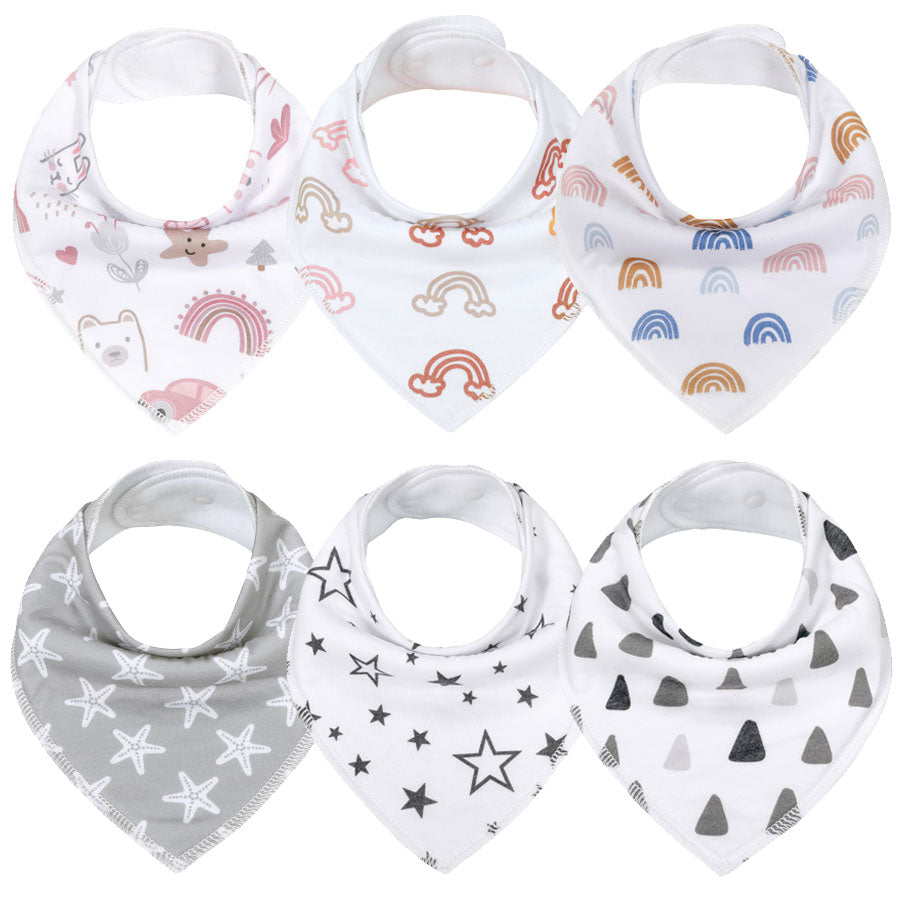 Baby Handkerchief Saliva Bib Set