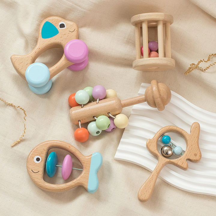 Newborn Beech Wood Educational Toy