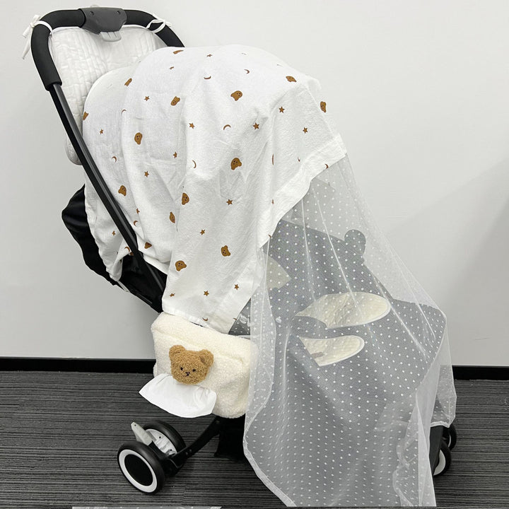 Full-Cover Baby Stroller Summer Mosquito Net