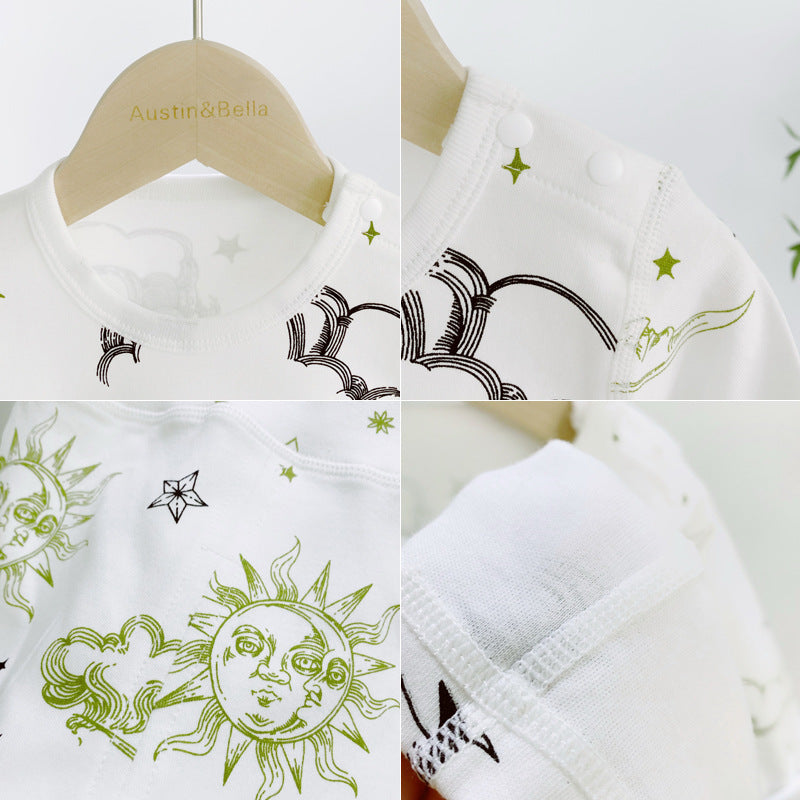 Baby Hoodie Crawling Suit