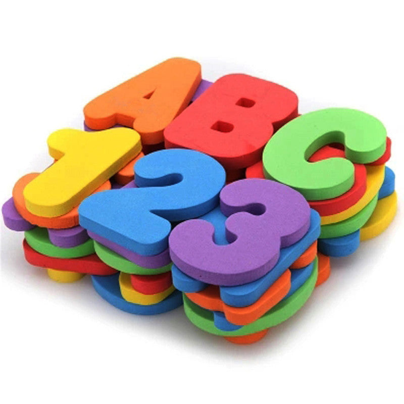 Baby Toy With Colorful Letters and Numbers
