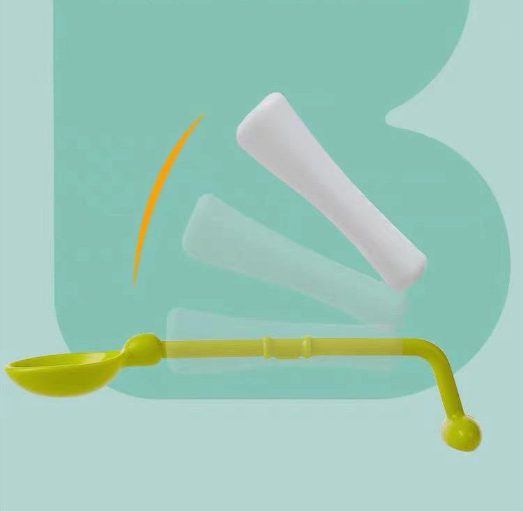 Newborn Baby Food Training Spoon Baby Tableware