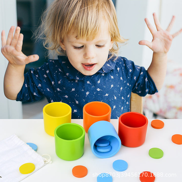 Baby Color Sorting Educational Cup Toy