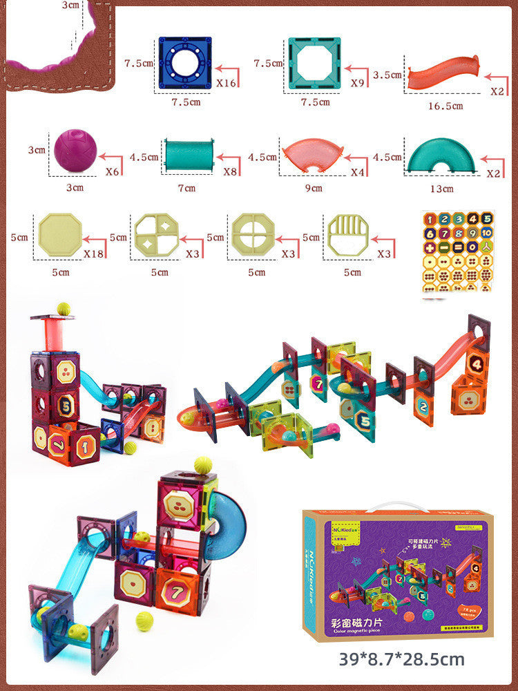 Newkey Assembled Building Block Educational Baby Toy