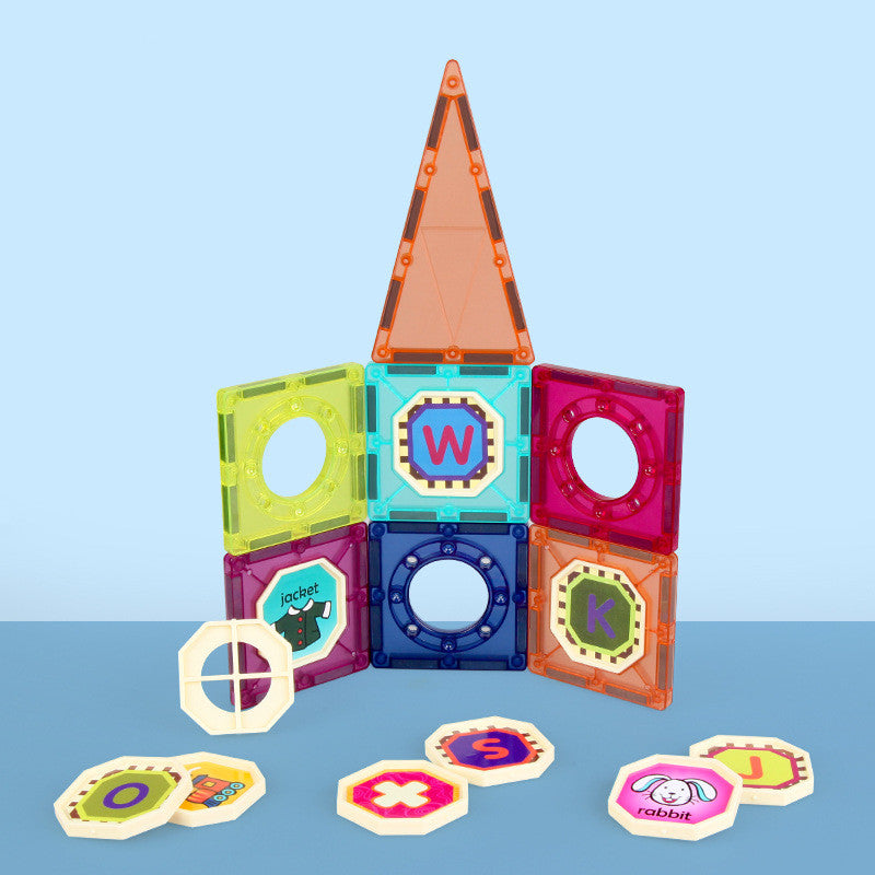 Newkey Assembled Building Block Educational Baby Toy