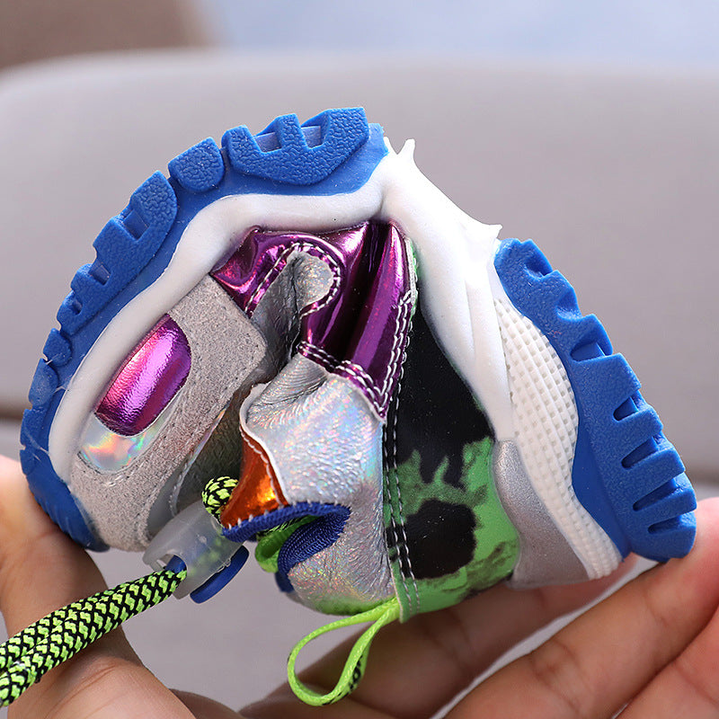 Baby Girls Comfortable Toddler Single Shoes For Children Versatile Daily Wear