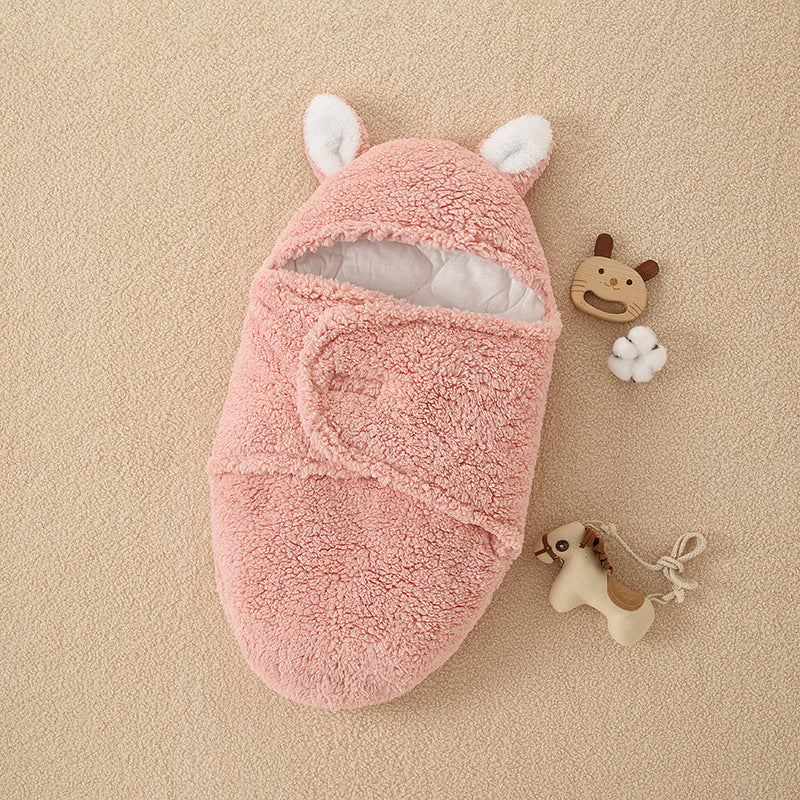 Thickened Cashmere Cartoon Baby Quilt