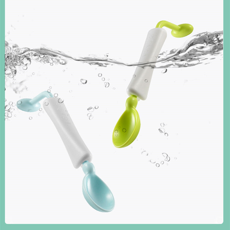 Newborn Baby Food Training Spoon Baby Tableware