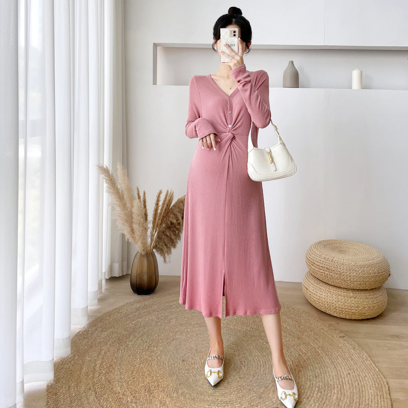 Western Fashion Maternity Plus Size Dress