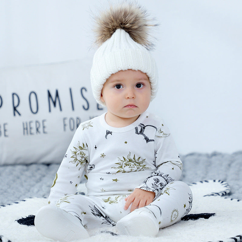 Baby Hoodie Crawling Suit