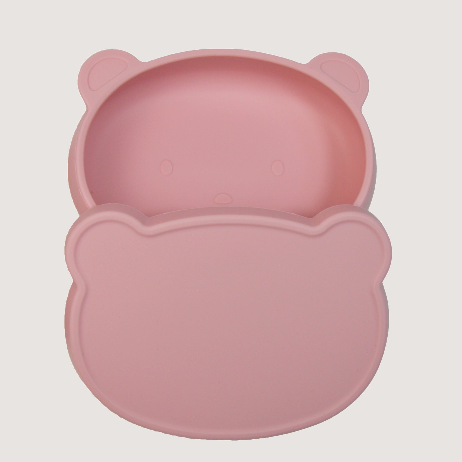 Baby Silicone Bear Boilable Anti-Fall Tableware