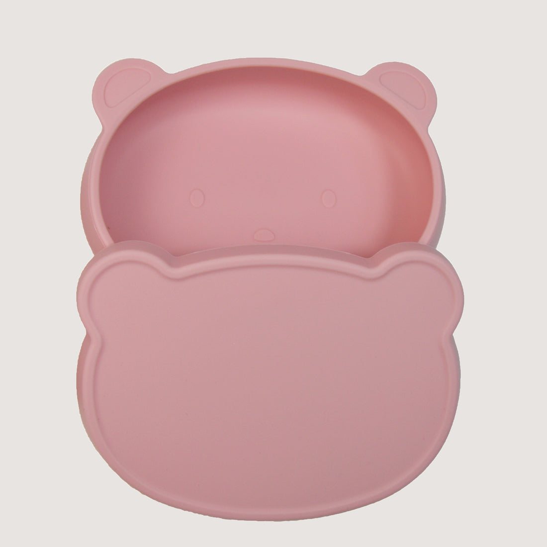 Baby Silicone Bear Boilable Anti-Fall Tableware