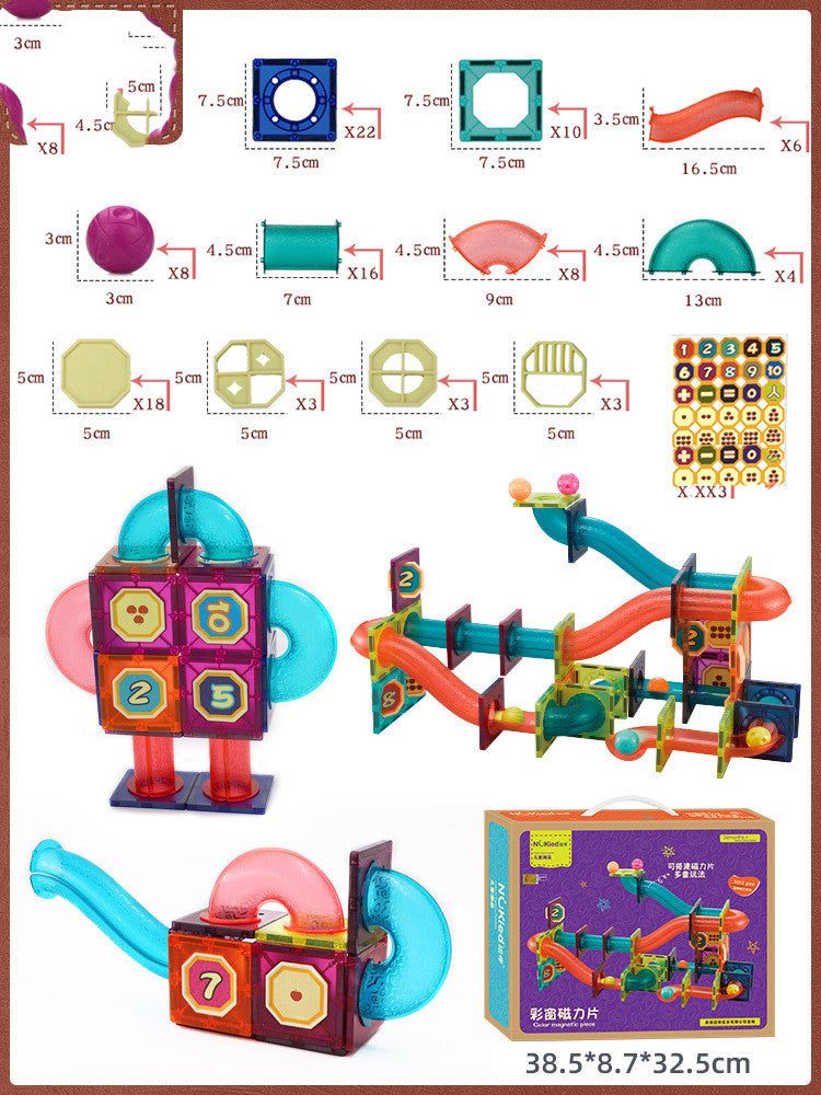 Newkey Assembled Building Block Educational Baby Toy