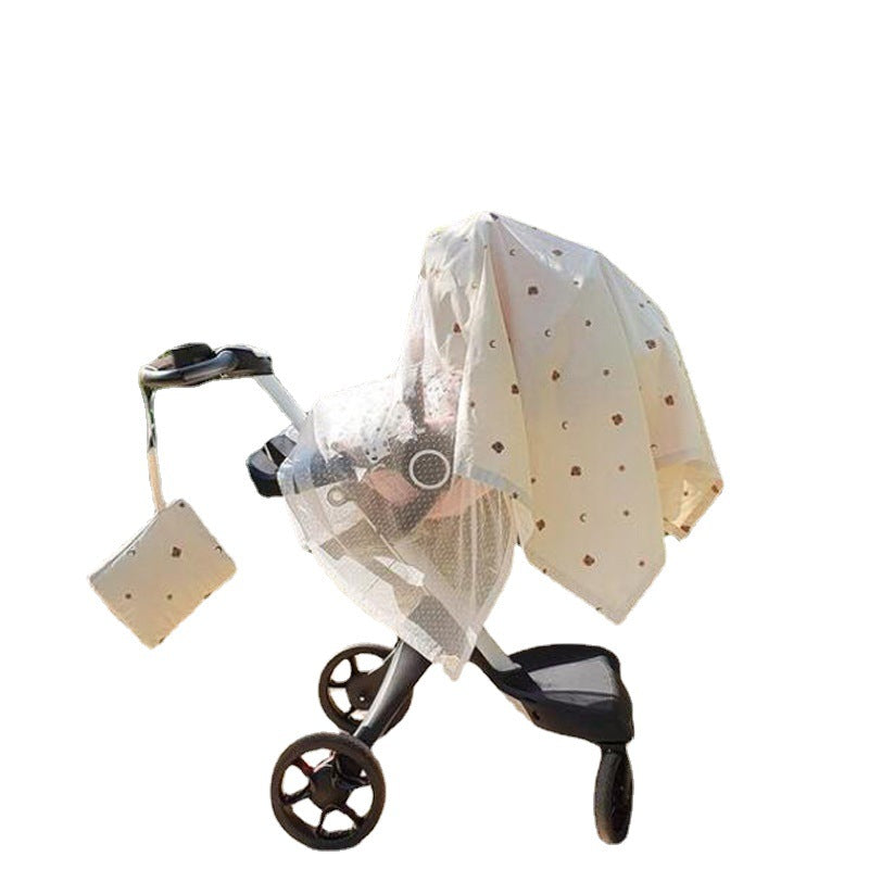 Full-Cover Baby Stroller Summer Mosquito Net